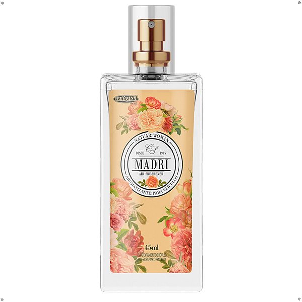 Perfume Aromatizante Natuar Woman Madri 45ML - CentralSul