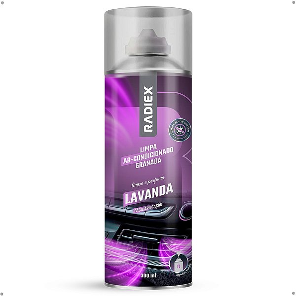 Higienizador De Ar Condicionado Lavanda 300ML - Radiex