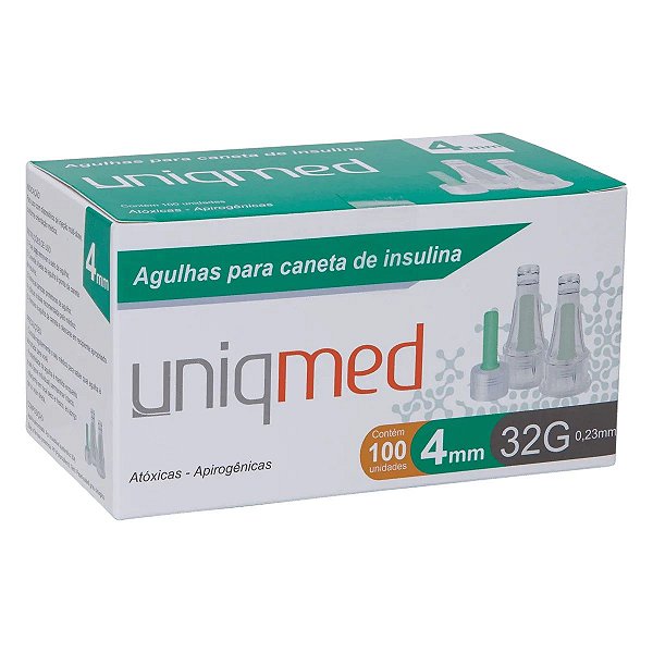 Agulhas para Caneta de Insulina Uniqmed