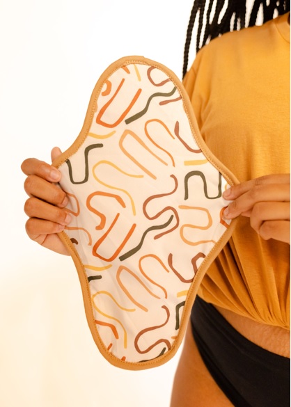 Absorvente de Pano Estampado