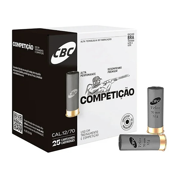 Cartucho CBC 12/70 CH-7 F150 – Caixa de 25