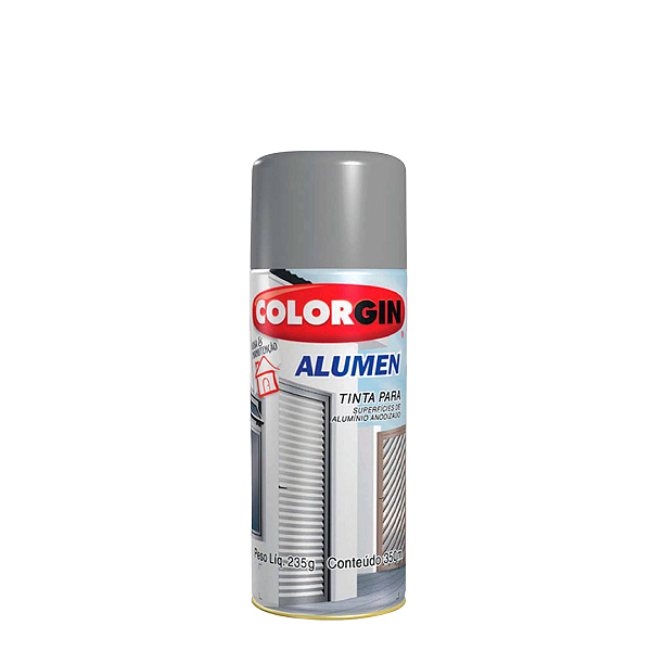 Spray Alumen Alumínio 350ml Colorgin