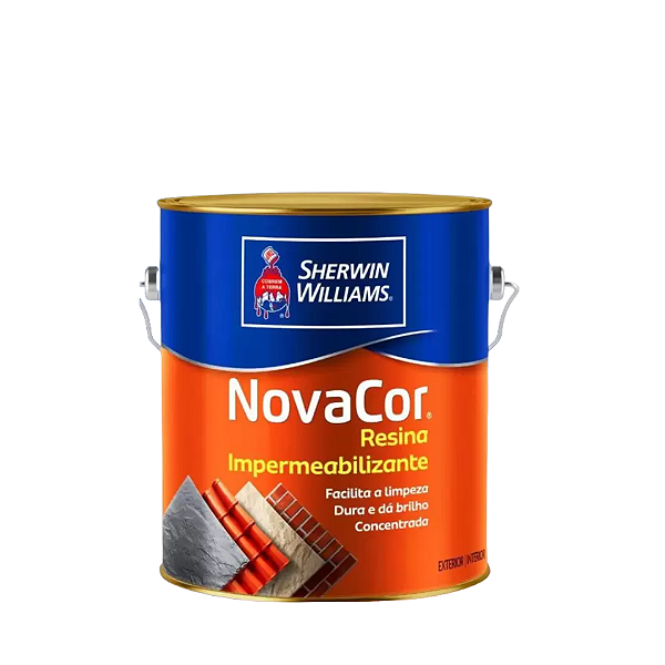 Resina Novacor Impermeabilizante Alto Brilho 3,6l Sherwin Williams