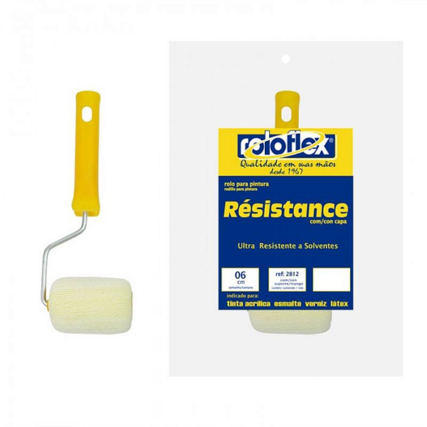 Rolo Resistance Com Capa 9 Cm Roloflex