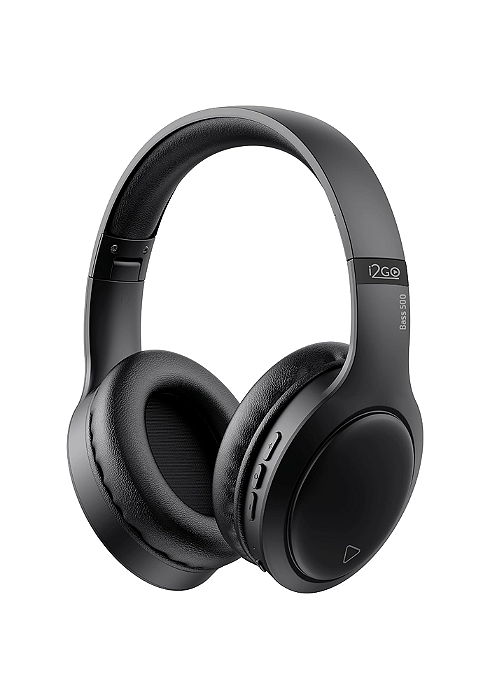 Headphone Bluetooth BASS 500 i2GO com Microfone Integrado