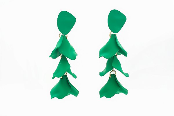 BRINCO PÉTALAS LONGO VERDE