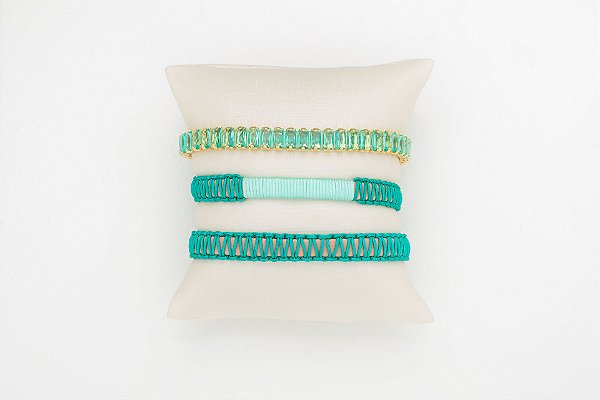 PULSEIRA ELOS COURO