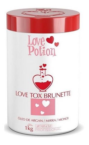 Botox Love Potion Love Tox Brunette Óleo  De  Argan  1 Kg