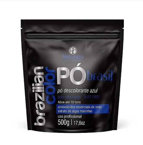 Pó Descolorante Azul Natureza Cosméticos Brazilian Color