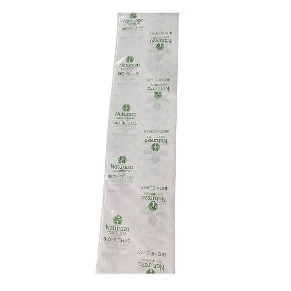 Papel Pra Mechas Biomechas Natureza Cosméticos 11x47cm