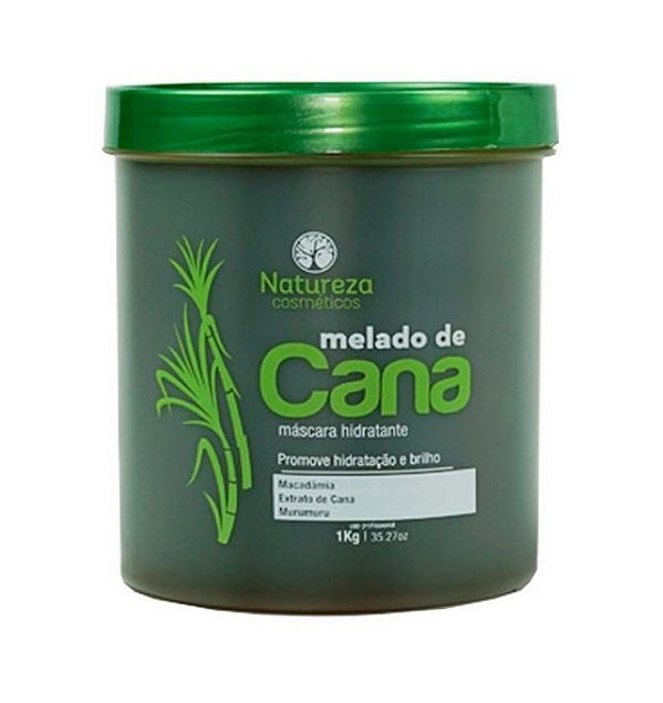 Melado De Cana Máscara Hidratante Natureza Cosméticos 1 Kg