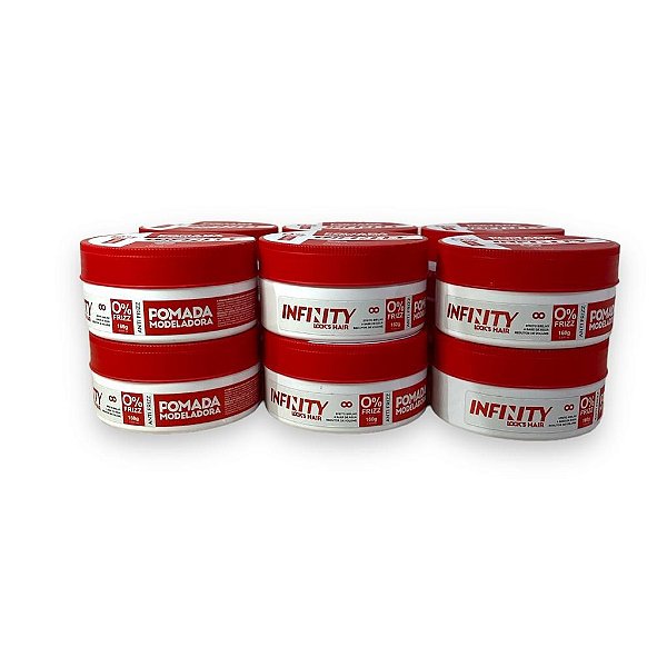 Pomada Modeladora Infinity Look's Hair Prof 160gr (cx C 10)