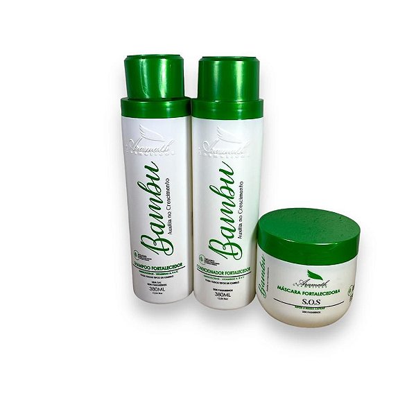 ARAMATH KIT MANUTENÇÃO BROTO DE BAMBU 3 ITENS