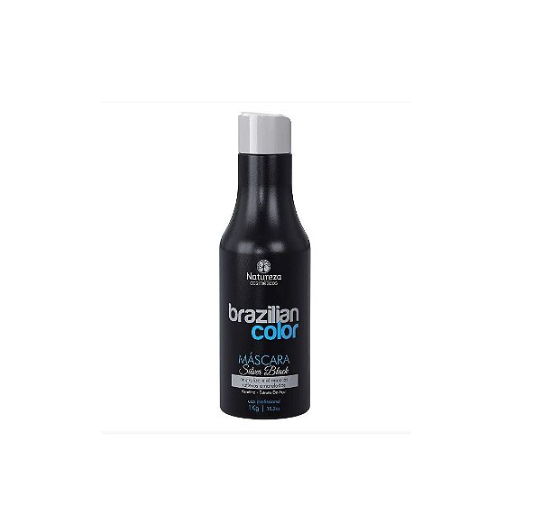 Máscara Matizadora Silver Black Natureza Cosméticos 1kg
