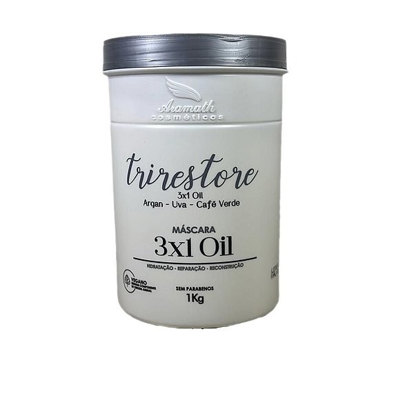 Máscara De Hidratação Profissional Tri Restore Aramath Argan