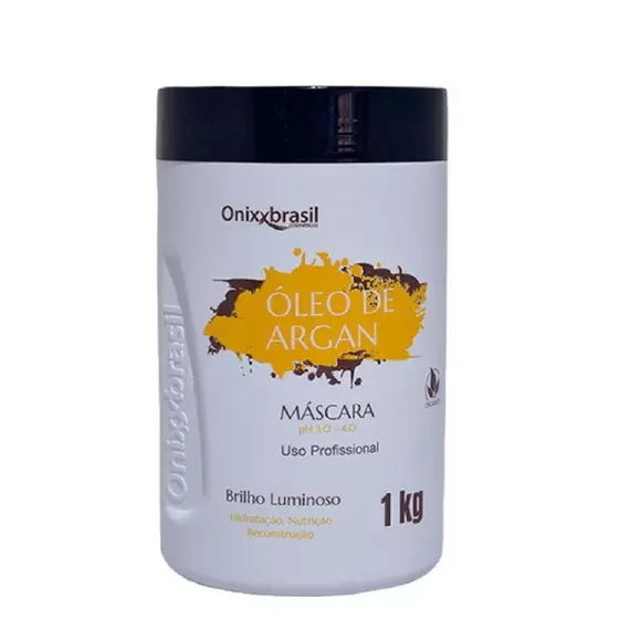Máscara Óleo De Argan 1kg - Brilho Intenso - Onixx Brasil