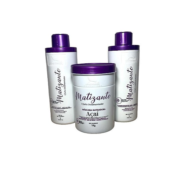 Kit Matizante Profissional Aramath 3 X1000ml