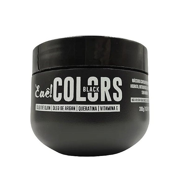 Máscara Tonalizante Pigmentada Black Eaê Cosméticos 300gr