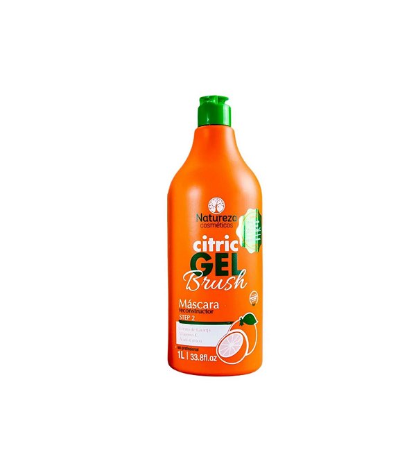 Citric Gel Brush Escova Progressiva Natureza Cosméticos