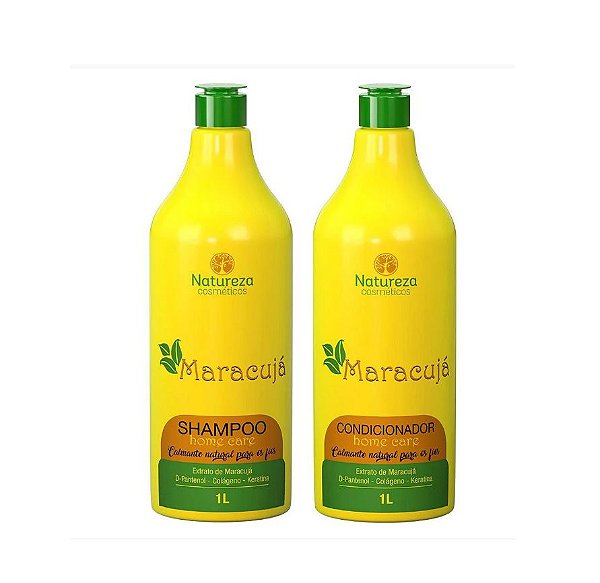 Kit Profissional Maracujá Natureza Cosmeticos 2X1000ML