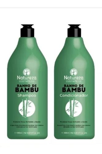 Kit Banho De Bambu Natureza Cosmeticos(2× 1000ml)