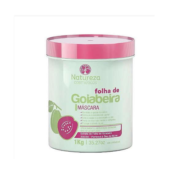 MÁSCARA FOLHA DE GOIABEIRA 1KG - NATUREZA COSMÉTICOS