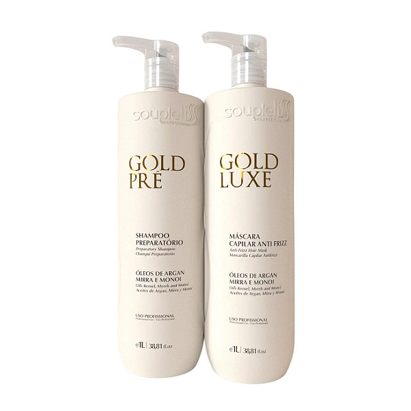 Progressiva Gold Luxe Souple liss ( 2 × 1000ml )