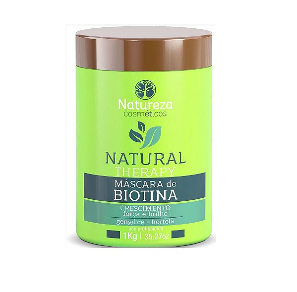 Natural Therapy Mascara Orgânica Biotina Natureza Cosméticos
