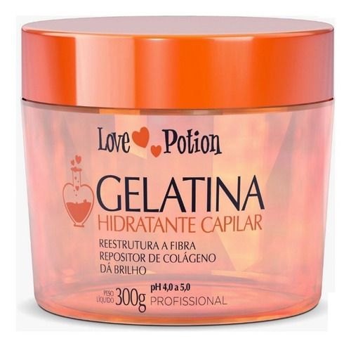 GELATINA HIDRATANTE CAPILAR LOVE POTION 300gr