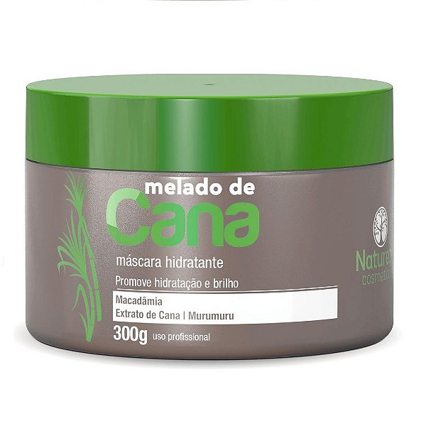 Máscara Hidratante Melado De Cana Natureza Cosméticos 300g
