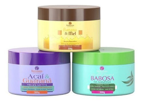 Natureza Cosméticos Cronograma Capilar Home Care 3x300gr