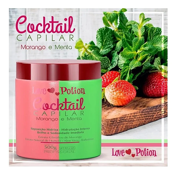 Máscara De Hidratação Cocktail Capilar Love Potion 500gr