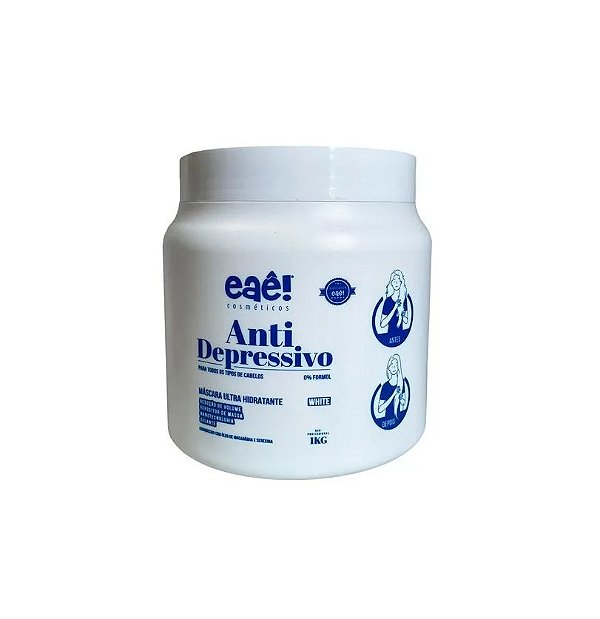 Máscara Btx Anti Depressivo 0% Formol 1kg Eae Cosmeticos