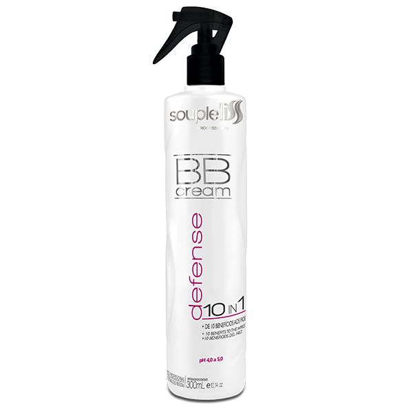 Bb Cream Souple Liss 10 Em 1 Defense Protetor Térmico 300ml