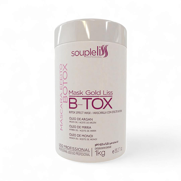 Mask Gold Liss B-TOX Souple Liss 1kg