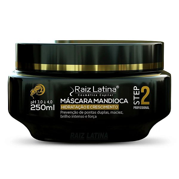 Raiz Latina Máscara Hidratante De Mandioca 250ml