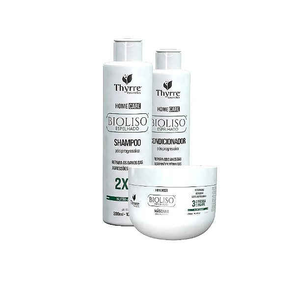 Kit Home Care Bioliso Espelhado Pos Quimicas Thyrre Cosmetic