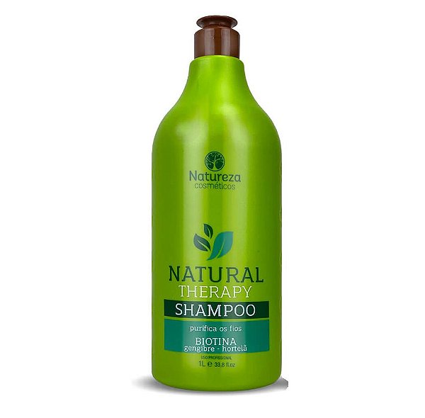 Shampoo anti residuos biotina natureza cosméticos 1000ml