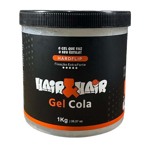 gel cola hair e hair super fixação infinity looks hair 1kg