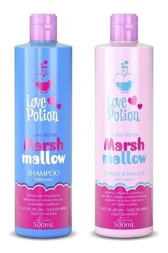 Shampoo+condicionador Marsh Mallow Love Potion(2x 500ml)