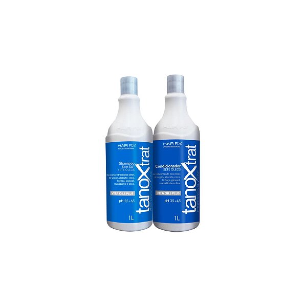 Shampoo+condicionador 7 Óleos Hair Fly Profis(2 X1000ml)