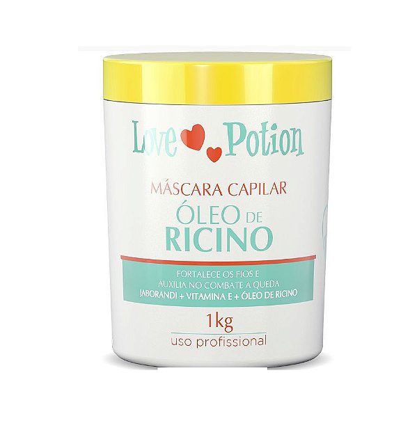 Máscara Fortalecedora  Óleo De Rícino Love Potion 1 Kg