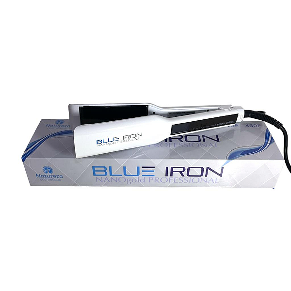 Blue Iron Nanogold Prancha Profissional Digital Titanio