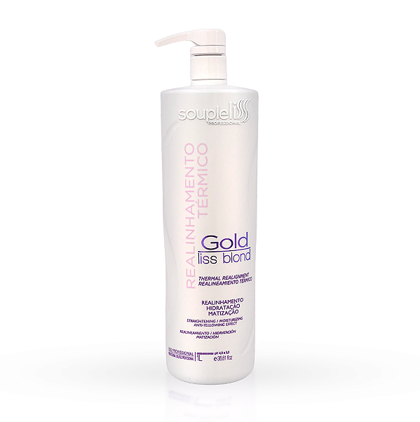 Progressiva Matizante Gold Liss Blond Souple Liss 1 Lt