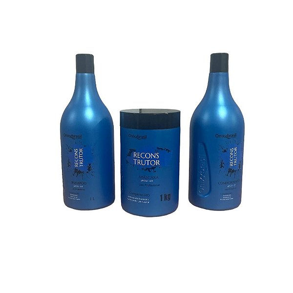 Kit Reconstrutor Profissional Onixx Brasil 3x1000ml