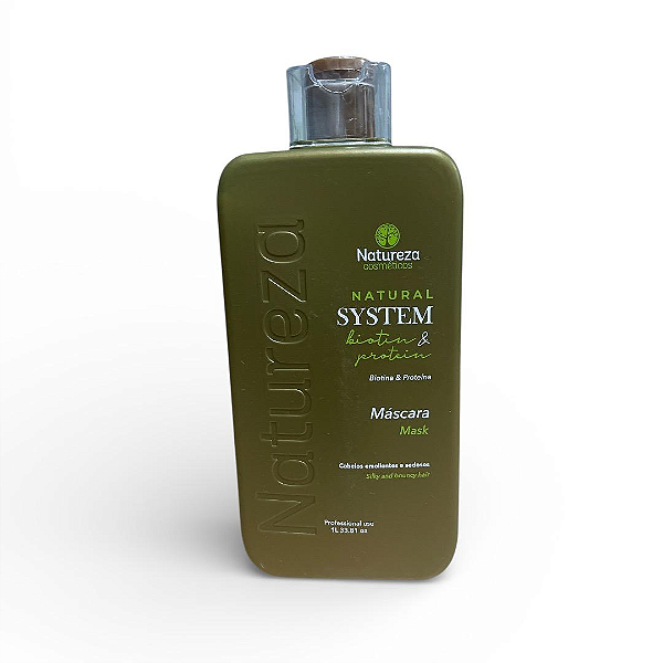 Escova Progressiva Organica Ativo Biotina Natureza Cosmeticos 1000ml