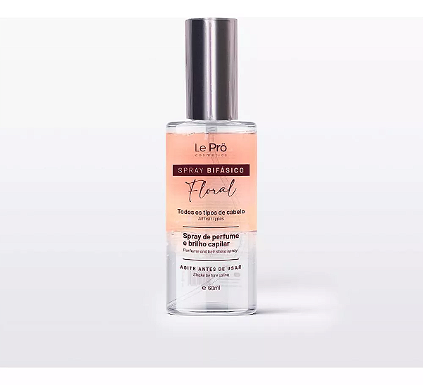 Bifásico Floral Brilho E Perfume - Le Pro Cosmetics