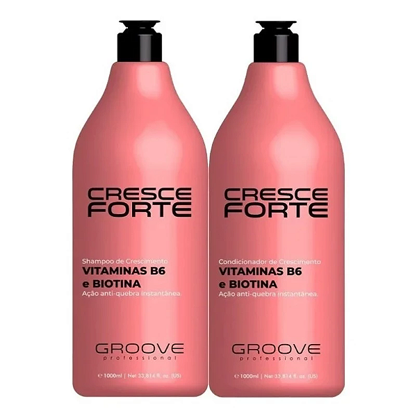 Kit Cresce Forte Groove-shampoo + Condicionador-2x1000ml