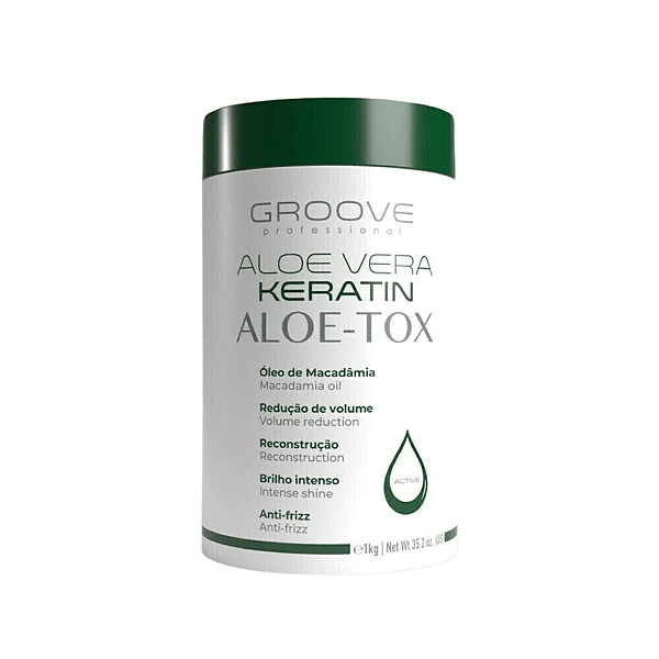 Aloe Tox Redutor De Volume  com aloe vera Groove Professional 1k