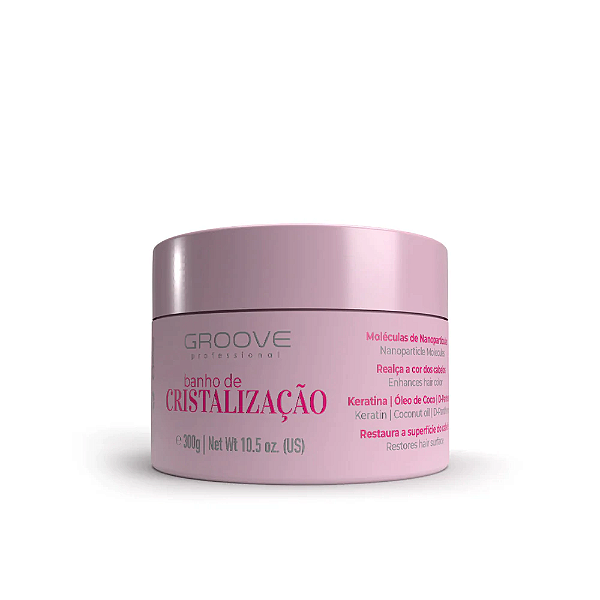 Banho De Cristalização Máscara Groove Professional 300g